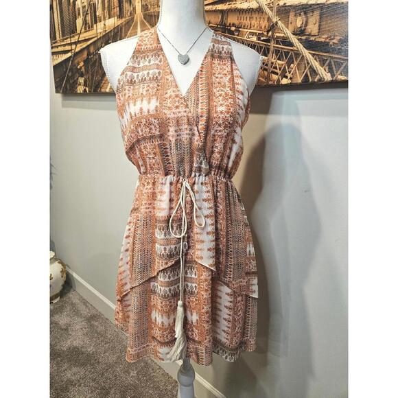 Bcbg Chic Boho Printed Sundress #382 - Picture 1 of 7